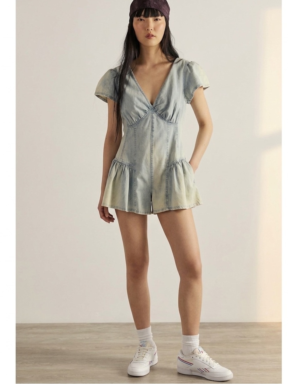 Free People We the Free-Mia Playsuit Size Medium